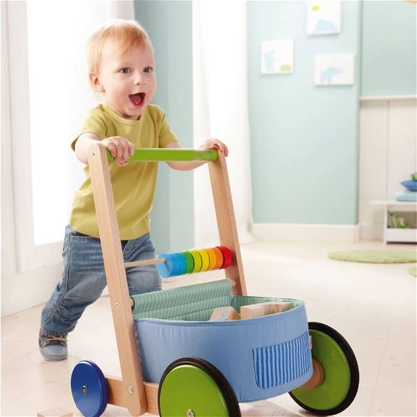 Haba Lauflernwagen Farbenspaß 6432 Zum Aktionspreis 2 Haba Lauflernwagen Farbenspaß 6432 Zum Aktionspreis – Bild 2