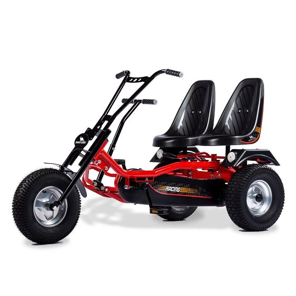 Dino Cars 2Rider ZF GoKart Rot/schwarz Mit Offroadreifen & Zuschaltbarer Freilauf 1 Dino Cars 2Rider ZF GoKart Rot/schwarz Mit Offroadreifen & Zuschaltbarer Freilauf