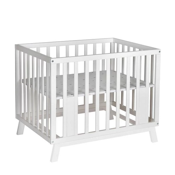 Schardt Laufgitter Holly Buche Massiv Weiß 75x100 Cm, Mit Folie Sternchen Grau 3 Schardt Laufgitter Holly Buche Massiv Weiß 75x100 Cm, Mit Folie Sternchen Grau – Bild 3