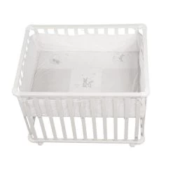 Roba Laufgitter Fox & Bunny Weiß, 75x100 Cm