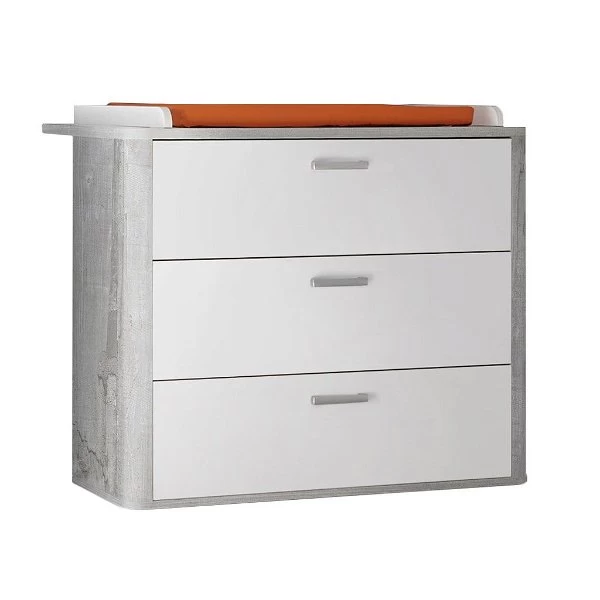 Mäusbacher Frieda Wickelkommode Vintage Wood Grey Weiß Inkl. Wickelansatz 1 Mäusbacher Frieda Wickelkommode Vintage Wood Grey Weiß Inkl. Wickelansatz