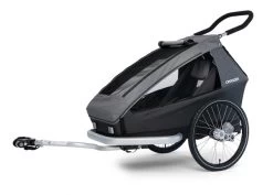 Croozer Kid Keeke 1 Mountain Grey 2in1 Fahrradanhänger & Buggy-Set 11 Croozer Kid Keeke 1 Mountain Grey 2in1 Fahrradanhänger & Buggy-Set -Geschäft Für Babyprodukte 08 121001523 croozer keeke 1 mountain grey deichsel