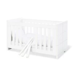 Pinolino Polar Kinderbett 70x140 Cm Inkl. Umbauseiten - Weiß Edelmatt | Toppreis