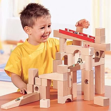 Haba Bausatz Kugelbahn 2 Haba Bausatz Kugelbahn – Bild 2