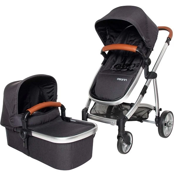 Osann K1 Kinderwagen Black Melange Hochwertig, Robust Und Flexibel 1 Osann K1 Kinderwagen Black Melange Hochwertig, Robust Und Flexibel
