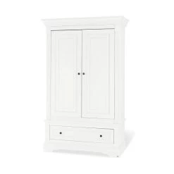 Pinolino Emilia Kleiderschrank 2T, 1S MDF Weiß