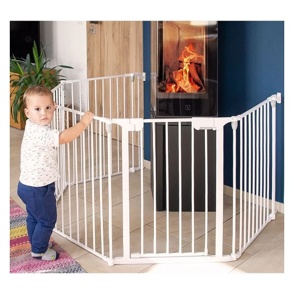 Pinolino Konfigurationsgitter - Weiß Inkl. Bodenmatte - Laufgitter Oder Schutzgitter 2 Pinolino Konfigurationsgitter - Weiß Inkl. Bodenmatte - Laufgitter Oder Schutzgitter – Bild 2