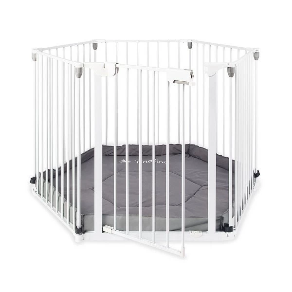 Pinolino Konfigurationsgitter - Weiß Inkl. Bodenmatte - Laufgitter Oder Schutzgitter 1 Pinolino Konfigurationsgitter - Weiß Inkl. Bodenmatte - Laufgitter Oder Schutzgitter