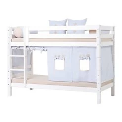 Hoppekids Etagenbett ECO Luxury 90x200 Cm Mit Gerader Leiter & Absturzsicherung