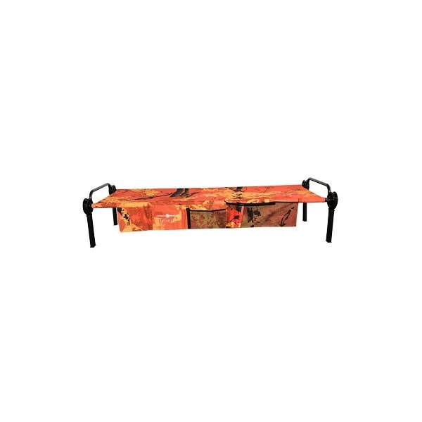 Sol-O-Cot Einzelbett Orange Limited Edition Mit Seitentasche Das Campingbett Von Disc-O-Bed 2 Sol-O-Cot Einzelbett Orange Limited Edition Mit Seitentasche Das Campingbett Von Disc-O-Bed – Bild 2