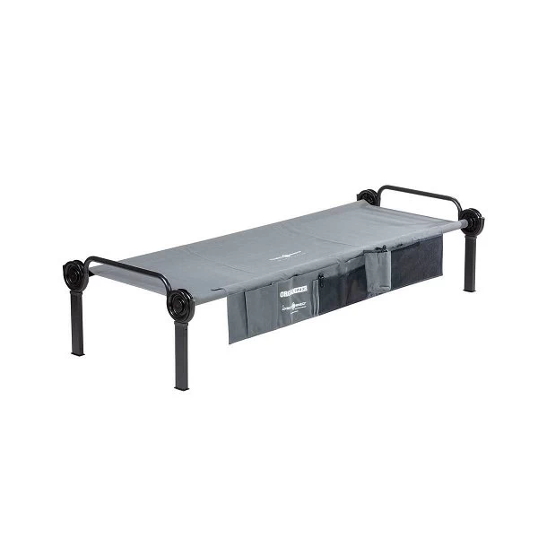 Disc-O-Bed Seitentasche Grau Für Sol-O-Cot Mit Klettverschluss 1 Disc-O-Bed Seitentasche Grau Für Sol-O-Cot Mit Klettverschluss