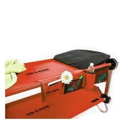 Kid-O-Bunk Campingbett Rot Mit Seitentaschen Etagenbett Von Disc-O-Bed -Geschäft Für Babyprodukte 19808krd organizerkob red 02