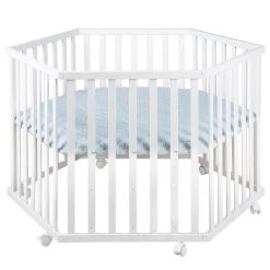 Roba Laufgitter Roba Style Türkis Weiß, 6-eckig