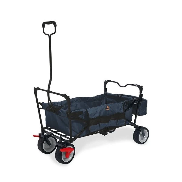 Pinolino Klappbollerwagen Paxi Dlx Comfort Mit Schiebegriff & Feststellbremse | Marineblau 3 Pinolino Klappbollerwagen Paxi Dlx Comfort Mit Schiebegriff & Feststellbremse | Marineblau – Bild 3