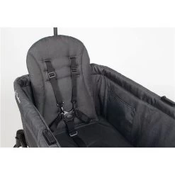 Pinolino Sitz Für Klappbollerwagen Cruiser Anthrazit Meliert | Praktischer Zweitsitz