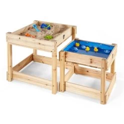 Plum Sand- Und Wassertisch Sandy Bay 2er-Set Aus Hochwertigem, Nachhaltig Angebautem Holz -Geschäft Für Babyprodukte 25074ab72 plum sandy bay wooden play tables natural