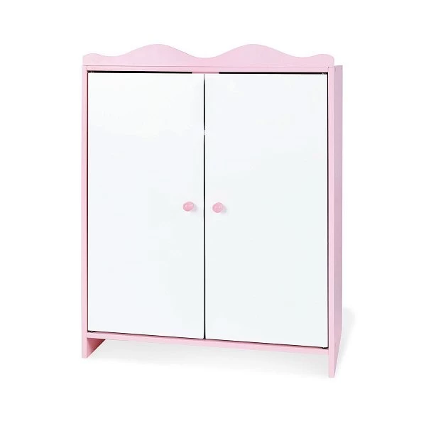 Pinolino Puppenschrank Jasmin MDF, Weiß Und Rosa Lackiert 1 Pinolino Puppenschrank Jasmin MDF, Weiß Und Rosa Lackiert