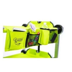 Kid-O-Bunk Campingbett Grün Mit Seitentaschen Etagenbett Von Disc-O-Bed -Geschäft Für Babyprodukte 30005bo kid o bunk gruen seitentasche 1