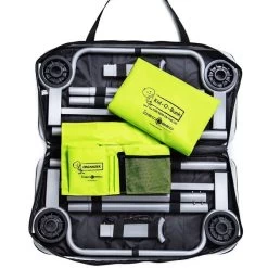 Kid-O-Bed Einzelbett Grün Mit Rundem Rahmen Das Campingbett Von Disc-O-Bed -Geschäft Für Babyprodukte 30005sn gruen gerade 1 1