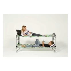 Kid-O-Bunk Campingbett Block Pattern Mit Seitentaschen Das Etagenbett Von Disc-O-Bed 8 Kid-O-Bunk Campingbett Block Pattern Mit Seitentaschen Das Etagenbett Von Disc-O-Bed -Geschäft Für Babyprodukte 30205b lf1