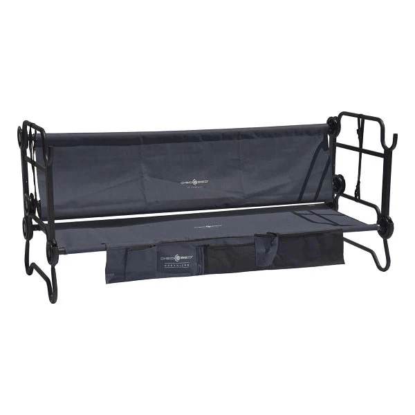 Disc-O-Bed L Etagenbett Anthrazit Modernes Feld- Und Campingbett 4 Disc-O-Bed L Etagenbett Anthrazit Modernes Feld- Und Campingbett – Bild 4