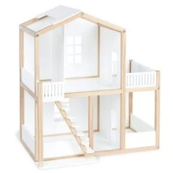 Pinolino Puppenhaus Ida Kiefer Und MDF, Weiß Lackiert