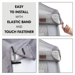 Hauck Travel Bed Canopy Sonnen- & Insektenschutz -Geschäft Für Babyprodukte 4007923599204.pt08.travel bed canopy grey