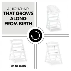 Hauck Alpha+B Hochstuhl 20 Hauck Alpha+B Hochstuhl -Geschäft Für Babyprodukte 4007923661161.pt04.alpha white