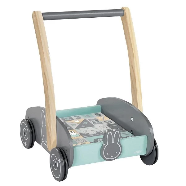 Roba Schiebewagen Miffy Mit Bauklötze-Set Zum Toppreis 1 Roba Schiebewagen Miffy Mit Bauklötze-Set Zum Toppreis