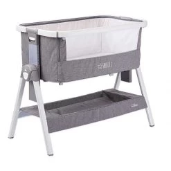 Gesslein Smiloo Snoozle Reise- Und Beistellbett White | Faltbar Höhenverstellbar Mit Matratze