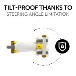 Hauck 1st Ride Three Rutscher Giraffe -Geschäft Für Babyprodukte 4894352803039.pt06.1st ride three giraffe yellow