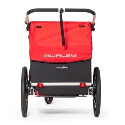 Burley Honey Bee Fahrradanhänger Rot 2-Sitzer Mit Buggy-Funktion -Geschäft Für Babyprodukte 5 2019 honey bee rear