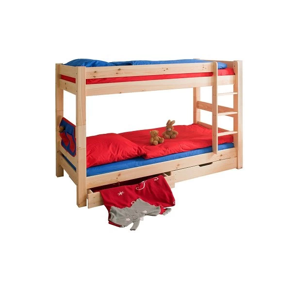 Ticaa Jan Etagenbett Kiefer Natur Massivholz - Extra Stabil 2 Ticaa Jan Etagenbett Kiefer Natur Massivholz - Extra Stabil – Bild 2