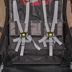 Burley Honey Bee Fahrradanhänger Rot 2-Sitzer Mit Buggy-Funktion -Geschäft Für Babyprodukte 9 honey bee interior webex