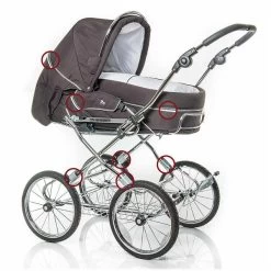HESBA Concepto Kinderwagen Außen 286 Innen 200 Räder Schwarz 30 Cm 13 HESBA Concepto Kinderwagen Außen 286 Innen 200 Räder Schwarz 30 Cm -Geschäft Für Babyprodukte 9002 sicherheitsaustattung tuev 18