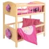 Roba Puppenetagenbett Happy Fee Inkl. Textiler Ausstattung