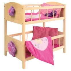 Roba Puppenetagenbett Happy Fee Inkl. Textiler Ausstattung