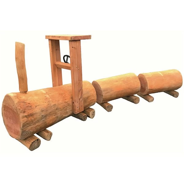 Müller & Herber Naturholz Eisenbahn Aus Douglasie-Robinie 1 Müller & Herber Naturholz Eisenbahn Aus Douglasie-Robinie