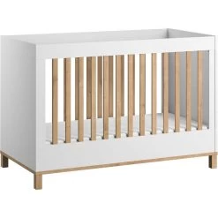VOX Altitude Babybett 60x120 Weiß/eiche