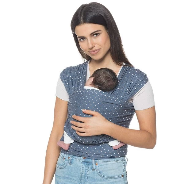 Ergobaby Aura Wrap Tragetuch Coral Dots 2 Ergobaby Aura Wrap Tragetuch Coral Dots – Bild 2