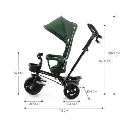 Kinderkraft AVEO Dreirad Mystic Green 11 Kinderkraft AVEO Dreirad Mystic Green -Geschäft Für Babyprodukte aveo mystic green g9