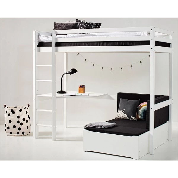 Hoppekids Hochbett ECO Dream 90x200 Cm Mit Tischplatte & Lounge-Ecke | Teilbar 1 Hoppekids Hochbett ECO Dream 90x200 Cm Mit Tischplatte & Lounge-Ecke | Teilbar