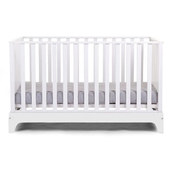 Childhome Childwood Babybett REF 17 Weiß/weiß Höhenverstellbar | Liegefläche 70 X 140 Cm 1 Childhome Childwood Babybett REF 17 Weiß/weiß Höhenverstellbar | Liegefläche 70 X 140 Cm