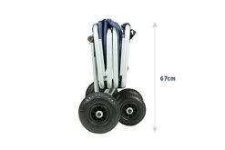 Beachtrekker LiFe Bollerwagen Blau Stabil Und Leicht Inkl. Feststellbremse -Geschäft Für Babyprodukte beachtrekker life info abmessungen eingeklappt 1