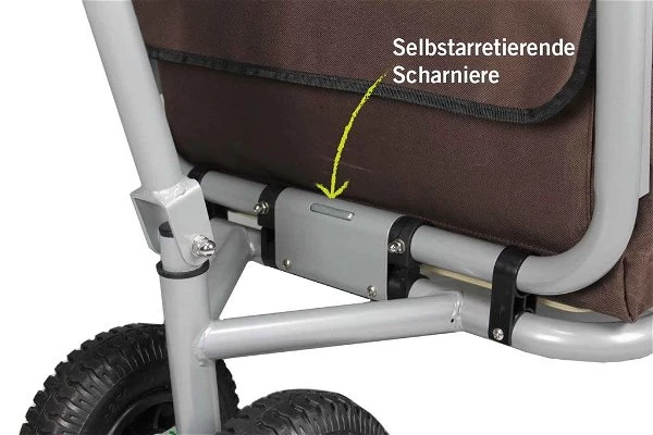 Beachtrekker LiFe Bollerwagen Braun Stabil Und Leicht Inkl. Feststellbremse 9 Beachtrekker LiFe Bollerwagen Braun Stabil Und Leicht Inkl. Feststellbremse – Bild 9