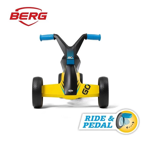 Berg Go2 SparX Yellow Gokart & Rutschroller 2 Berg Go2 SparX Yellow Gokart & Rutschroller – Bild 2