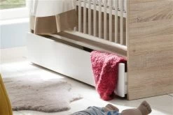 Mäusbacher Frieda Kinderbett Vintage Wood Grey Weiß -Geschäft Für Babyprodukte bolek bettkasten eiche saegerau weiss matt 1