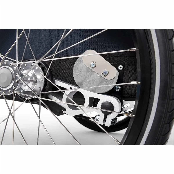 Croozer Kid Vaaya 1 Graphite Blue 2in1 Fahrradanhänger & Buggy-Set 8 Croozer Kid Vaaya 1 Graphite Blue 2in1 Fahrradanhänger & Buggy-Set – Bild 8