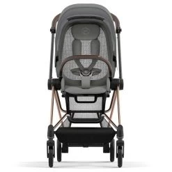 CYBEX MIOS Kinderwagen Soho Grey New Generation Gestell Wählbar -Geschäft Für Babyprodukte cyb 21 int y000 mios rogo sogr withoutinlay canopyopen 1