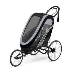 CYBEX ZENO One Box All Black Rahmen + Sitzpaket Als Komplett-Set
